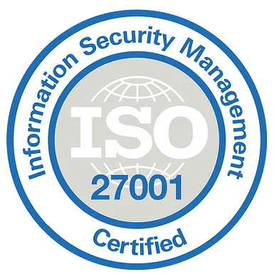 ISO 27001 Certified Information Security Management System