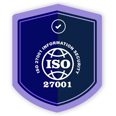 ISO 27001 Information Security Certification Badge